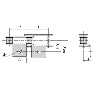 雙節(jié)距輸送鏈附件-A-1
